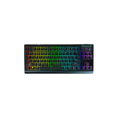מקלדת גיימינג מכנית אלחוטית דגם BlackWidow V4 Tenkeyless HyperSpeed מבית Razer