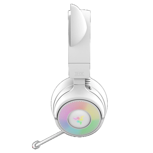 RAZER KRAKEN KITTY V3 – אוזניות גיימינג אלחוטיות לבן