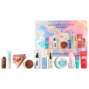 מארז טיפוח ואיפור ספורה פייבוריטס - Sephora Favorites Prep & Set Makeup and Skincare Value Set 