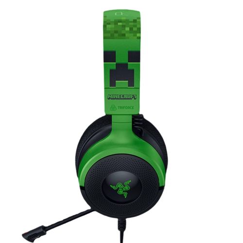 Razer Kraken V4 X Minecraft Edition – אוזניות גיימינג חוטיות