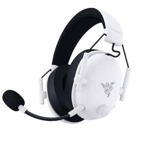 אוזניות אלחוטיות Razer BlackShark V3 - לבן