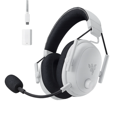 אוזניות אלחוטיות Razer BlackShark V3 Pro - לבן