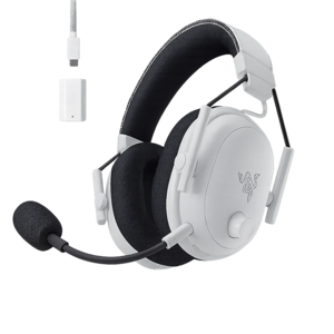 אוזניות אלחוטיות Razer BlackShark V3 Pro - לבן