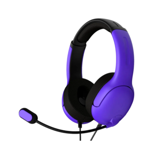 אוזניות חוטיות דגם PDP Airlite ל-PS5 בצבע סגול מבית Turtle Beach