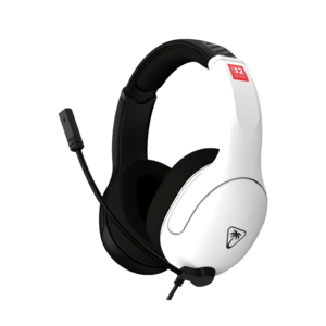 אוזניות גיימינג חוטיות Airlite™ Fit ל-Nintendo Switch™ 2 בצבע שחור/לבן מבית Turtle Beach