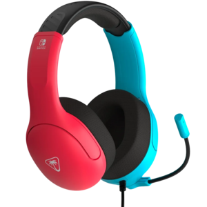 Turtle Beach Airlite Fit for Nintendo Switch – אוזניות גיימינג חוטיות - כחול אדום