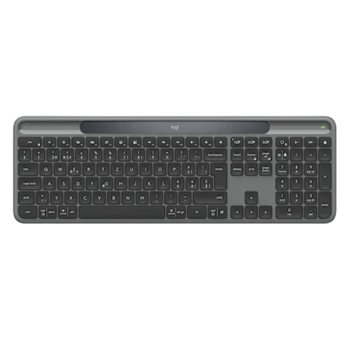 LOGITECH SLIM SOLAR + GRAPHITE – מקלדת סולארית אלחוטית