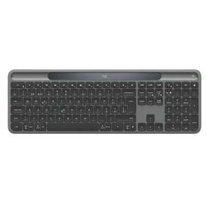 LOGITECH SLIM SOLAR + GRAPHITE – מקלדת סולארית אלחוטית