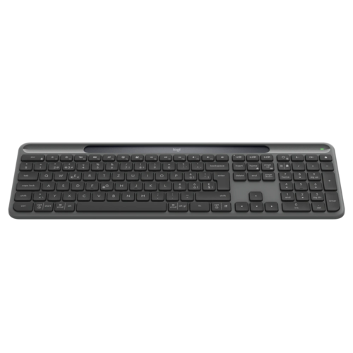 LOGITECH SLIM SOLAR + GRAPHITE – מקלדת סולארית אלחוטית