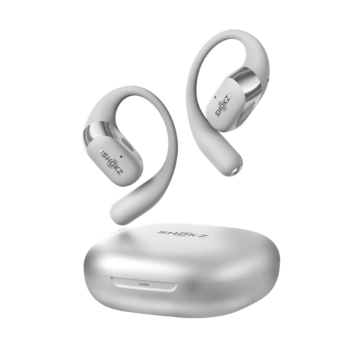 אוזניות אלחוטיות +Shokz OPENFIT 2 אפור