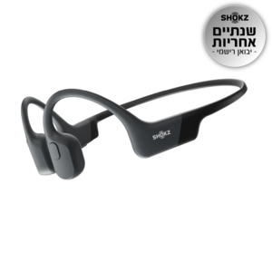 אוזניות הולכת עצם Shokz OpenRun USB-C שחור