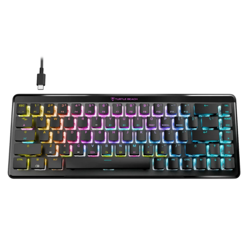 מקלדת גיימינג אלחוטית דגם Vulcan II Mini Air מבית Turtle Beach