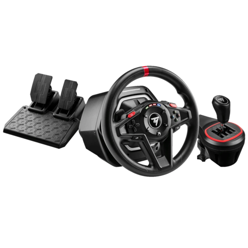 סט הגה + הילוכים T128 Shifter Pack מבית Thrustmaster