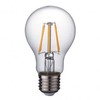 נורת לד פילמנט A60 E27 10W צהוב שקוף Semicom SE-F6027C/10WW