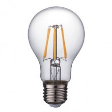 נורת לד פילמנט A60 E27 10W צהוב שקוף Semicom SE-F6027C/10WW סמיקום