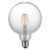 נורת לד פילמנט WW 8W E27 G80 שקוף Semicom SE-F8027C/8WW סמיקום