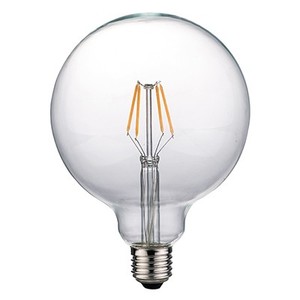 נורת לד פילמנט WW 8W E27 G80 שקוף Semicom SE-F8027C/8WW סמיקום