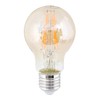 נורת לד פילמנט WW 8W E27 A60 אמבר קרוס Semicom SE-FC6027A/8WW סמיקום