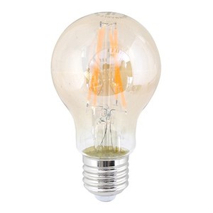 נורת לד פילמנט WW 8W E27 A60 אמבר קרוס Semicom SE-FC6027A/8WW סמיקום