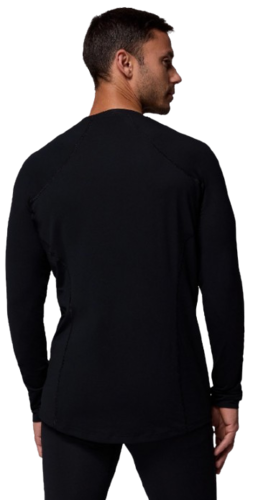 חולצה תרמית לגברים Midweight Stretch M2 Long Sleeve Top שחורה - Columbia