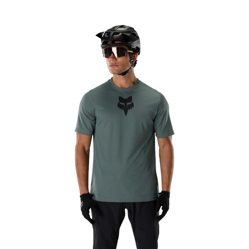 חולצת אופניים טורקיז - RANGER SS JERSEY FOX HEAD V26