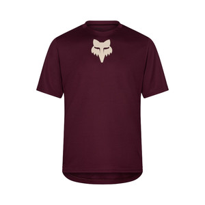 חולצת אופניים בורדו - RANGER SS JERSEY FOX HEAD V26