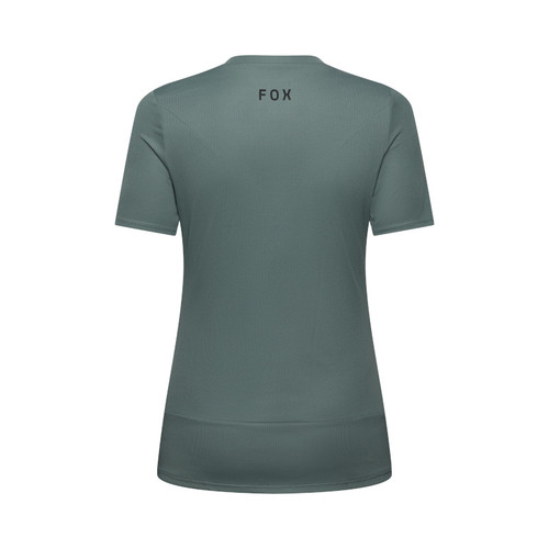חולצת רכיבה קצרה לנשים טורקיז - FOX RANGER