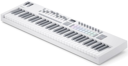 Novation Launchkey 61 MK4-WH MIDI keyboard coזווית נוספת Novation Launchkey 61 MK4-WH MIDI keyboard controllerntroller