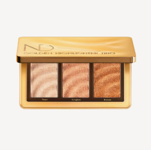 פלטת היילייטרים Golden Highlighter Trio מבית Natasha Denona – ‏6 גרם