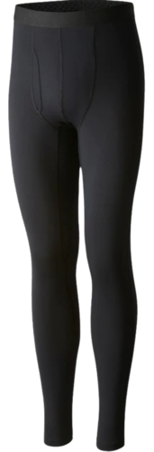 מכנסיים תרמיים ארוכים לגברים Midweight Stretch Baselayer שחורות – Columbia