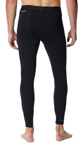 מכנסיים תרמיים ארוכים לגברים Midweight Stretch Baselayer שחורות – Columbia