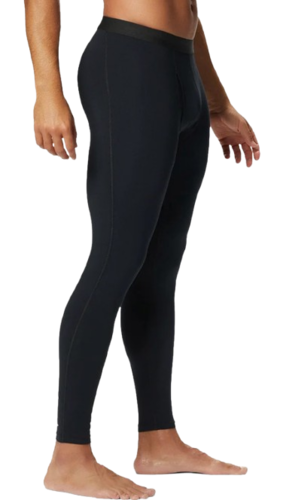 מכנסיים תרמיים ארוכים לגברים Midweight Stretch Baselayer שחורות – Columbia