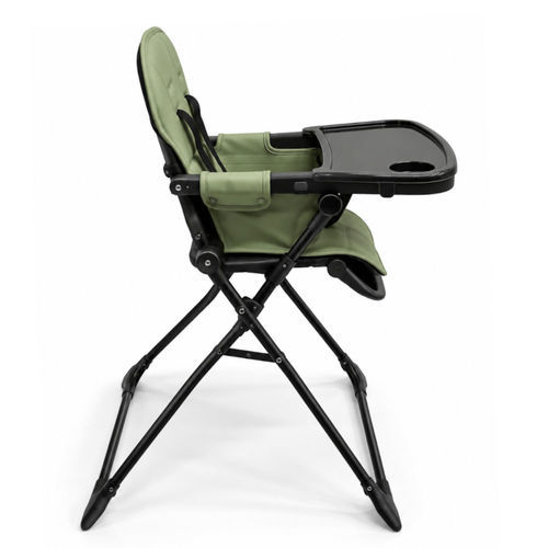 כיסא אוכל מתקפל FOLD & GO מבית BabySafe (ירוק)