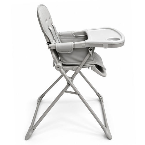 כיסא אוכל מתקפל FOLD & GO מבית BabySafe (אפור)
