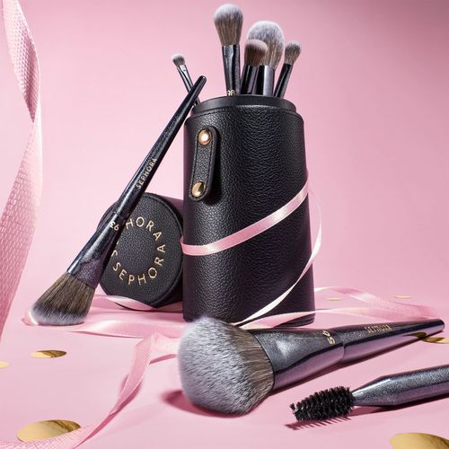 מארז 8 מברשות איפור מקצועיות לפנים ולעיניים Sephora Collection PRO