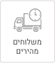 משלוחים מהירים למוצרי חנות IPS