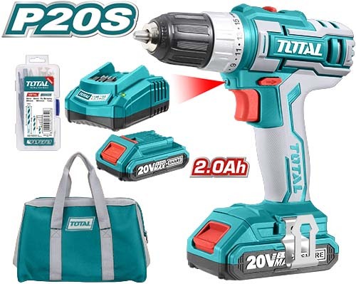 מקדחה אלחוטית ליתיום 20V 10 מ