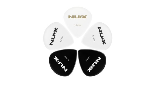 מארז 5 מפרטים NUX PICKS 1.2mm