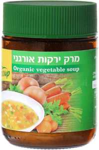 אבקת מרק ירקות אורגני נטורפוד 