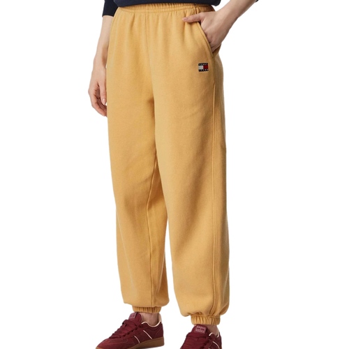 מכנס TOMMY JEANS מידות XS-XL לנשים בגוון צהוב