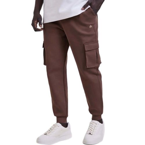 מכנס BALR מידות XS-3XL לגברים בגוון חום