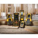 מד מרחק לייזר קומפקטי לטווח של עד 16 מטר Dewalt 16M DW055PL