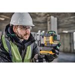 גוף פלס לייזר ירוק 18V XR עם שלושה קווים מלאים של 360° דגם Dewalt DCLE34031N