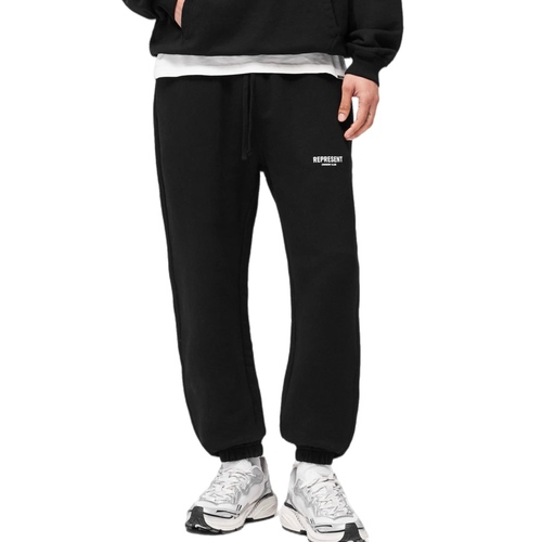 מכנס REPRESENT מידות S-XXL לגברים בגוון שחור 