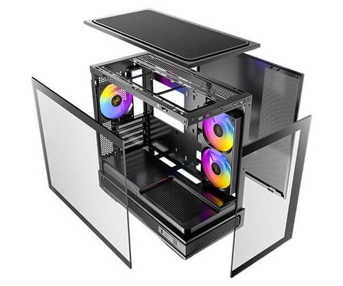 מארז | Compact | Micro-ATX Case 270Degrees Full View ANTEC C2M ARGB