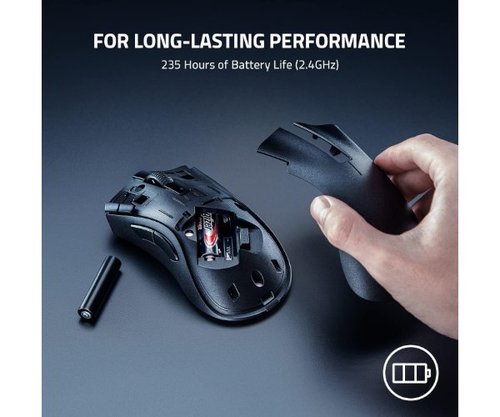 עכבר | Razer DeathAdder V2 X HyperSpeed | Wireless Gaming Mouse
