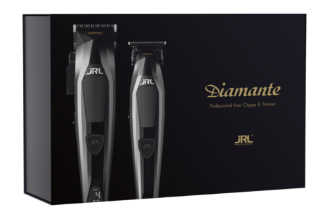 JRL Diamante Collection – סט מכונת תספורת צבע שחור 