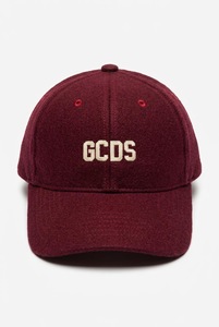 כובע מצחיה GCDS בורדו 