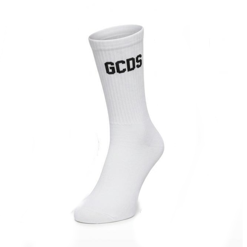 זוג גרביים GCDS בגוון לבן 