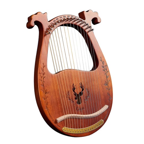 לירה 16 מיתרים + נרתיק ZANI Lyre harp 16 NOTES